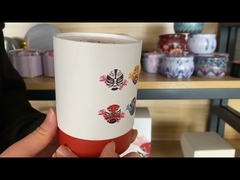 odm অ্যারোমা হোম 4 Oz জার মোমবাতি সুগন্ধযুক্ত প্লেইন গ্লাস মোমবাতি