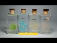 কাস্টম ন্যাচারাল রিড ডিফিউজার রুম সুগন্ধি 200 মিলি জাল ফুলের সজ্জা সহ