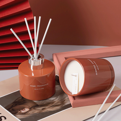 AROMA HOME Fragrance Oil Reed Diffuser সুগন্ধি মোমবাতি অনন্য ডিজাইন