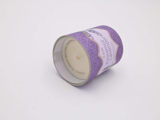 Oem সাদা ছোট কাচের মোমবাতি জার চা লাইট 5 Oz সয়া মোম