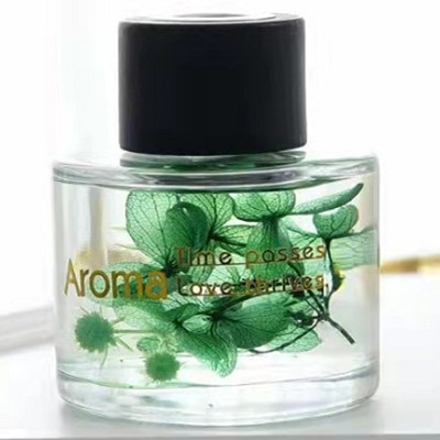 অ্যারোমা রিড ডিফিউজার রঙিন উপহার সেট 150ml বিলাসবহুল পারফিউম সঙ্গে CMYK বক্স