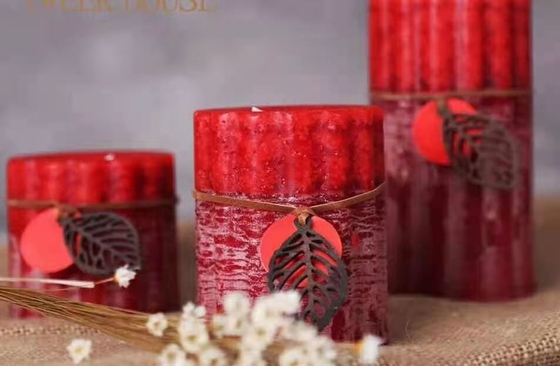 3oz 6oz প্রাকৃতিক অ বিষাক্ত সুবাস হোম মোমবাতি হোম সুবাস জন্য